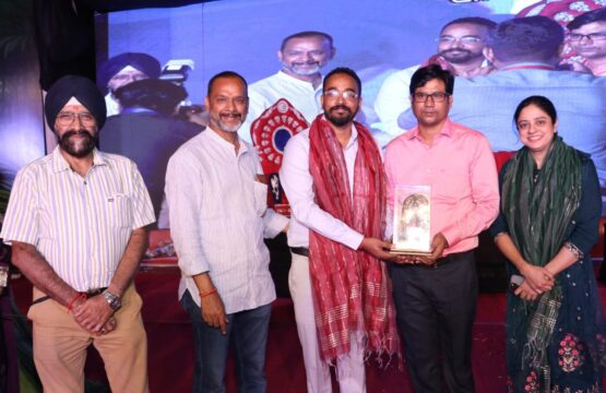 Felicitated by Dwarka Ramleela Samiti